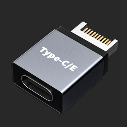 USB 3.1 Tipo C Macho una Tipo C/E Hembra Cable de ExpansióN de Placa Base Conector Computadoras Accesorios 2