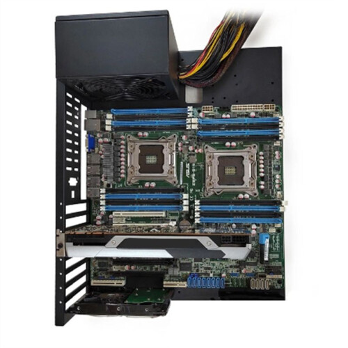 Open Computerchassis Dual-Way Server E-ATX/ATX Moederbordbeugel Testrek Open Koelrek (EATX) 1