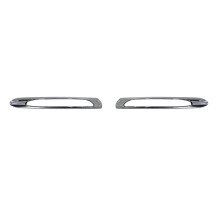 L+R FrontstoßStange Nebelscheinwerfer Chromabdeckung 2128852174 2128852274 für - W212 AMG 2010-2013 Tagfahrlichtverkleidung