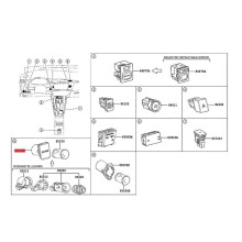 85535-50020 Rear Row Power Socket Cover for   4RUNNER  Prado Alphard Cigarette Lighter Panel Plug Caps