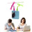 Multifunctional USB  Desktop  Fan with Universal USB Light -Saving Portable LED Light,White 6