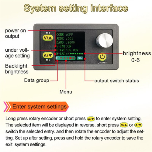 WZ3605E   Boost Converter CC CV 36V 5A Module Adjustable Regulated Laboratory Power Supply Voltmeter Ammeter 1