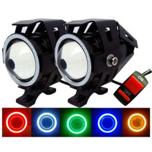 E-Bike Light Headlight Input 12V-80V Ebike Handlebar Lamp Electric Scooter LED Front Light
