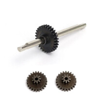 Juego de Engranajes de TransmisióN de Caja de Cambios de Metal para MN78 1/12 RC Car Upgrade Parts Accessories