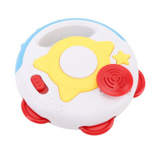 Kinder Greifring Babyspielzeug mit Sound und Licht, frühe Bildung, ABS, 20,2 cm