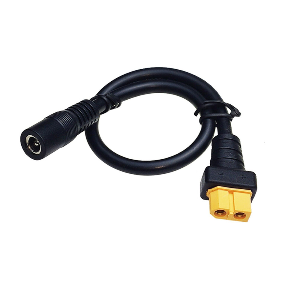 Dc5525 To Xt60 Adapter Cable 12Awg 30Cm Solar Charging Cord For Outdoor Power Station 9169991238043