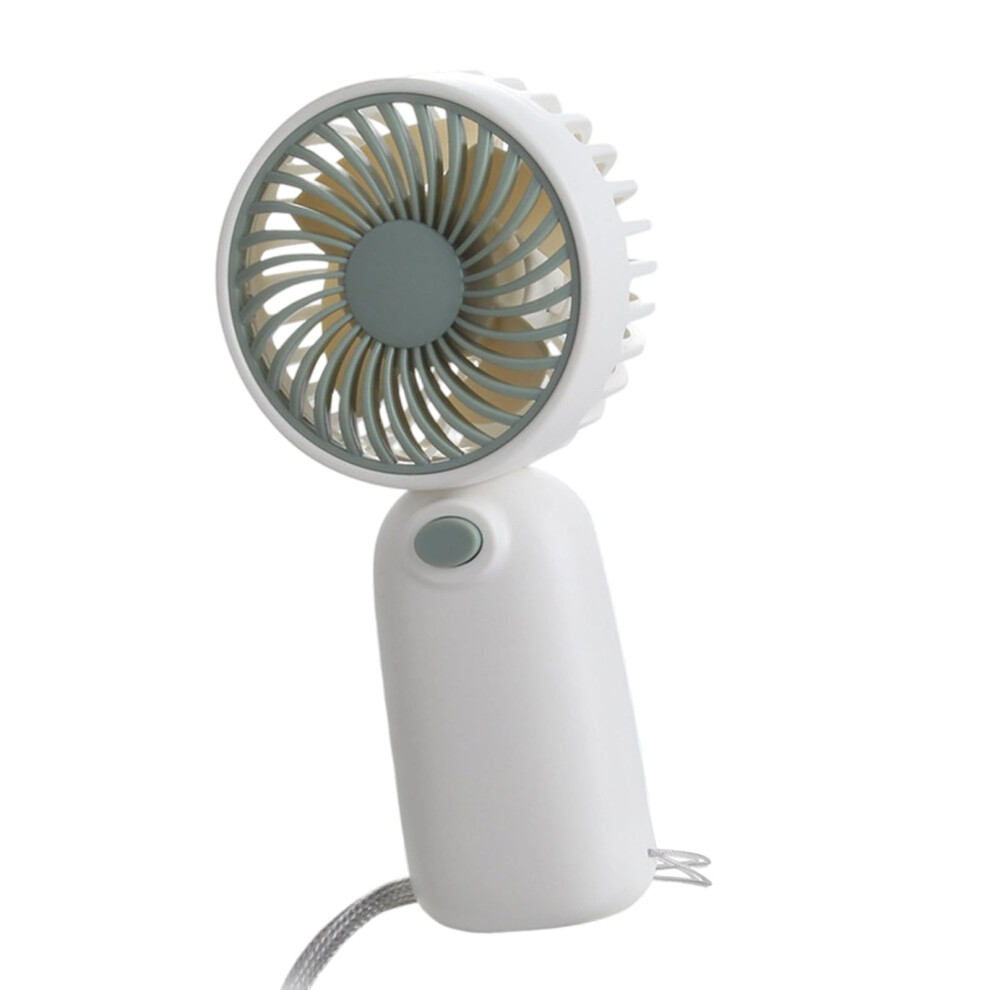 Portable Handheld Fan Quiet Battery Operated Mini Cooling For Travel Desk Outdoor Green 9169991238203