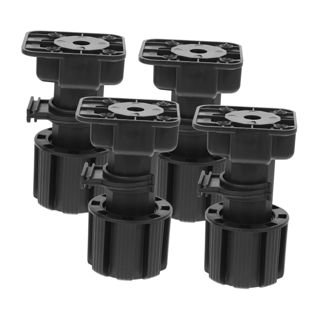 4Pcs Heavy Duty Adjustable Furniture Levelers Cabinet Leveling Feet For Uneven Floors Kitchen 9771547216292