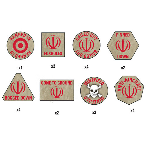 Team Yankee: Iranian Token Set