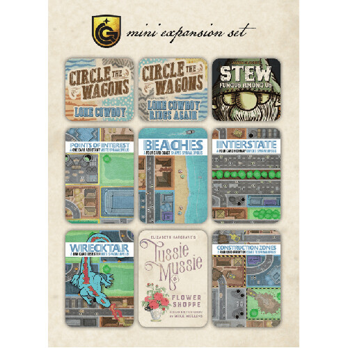 Asmodee Sprawlopolis Mini Expansion Set - Board Game