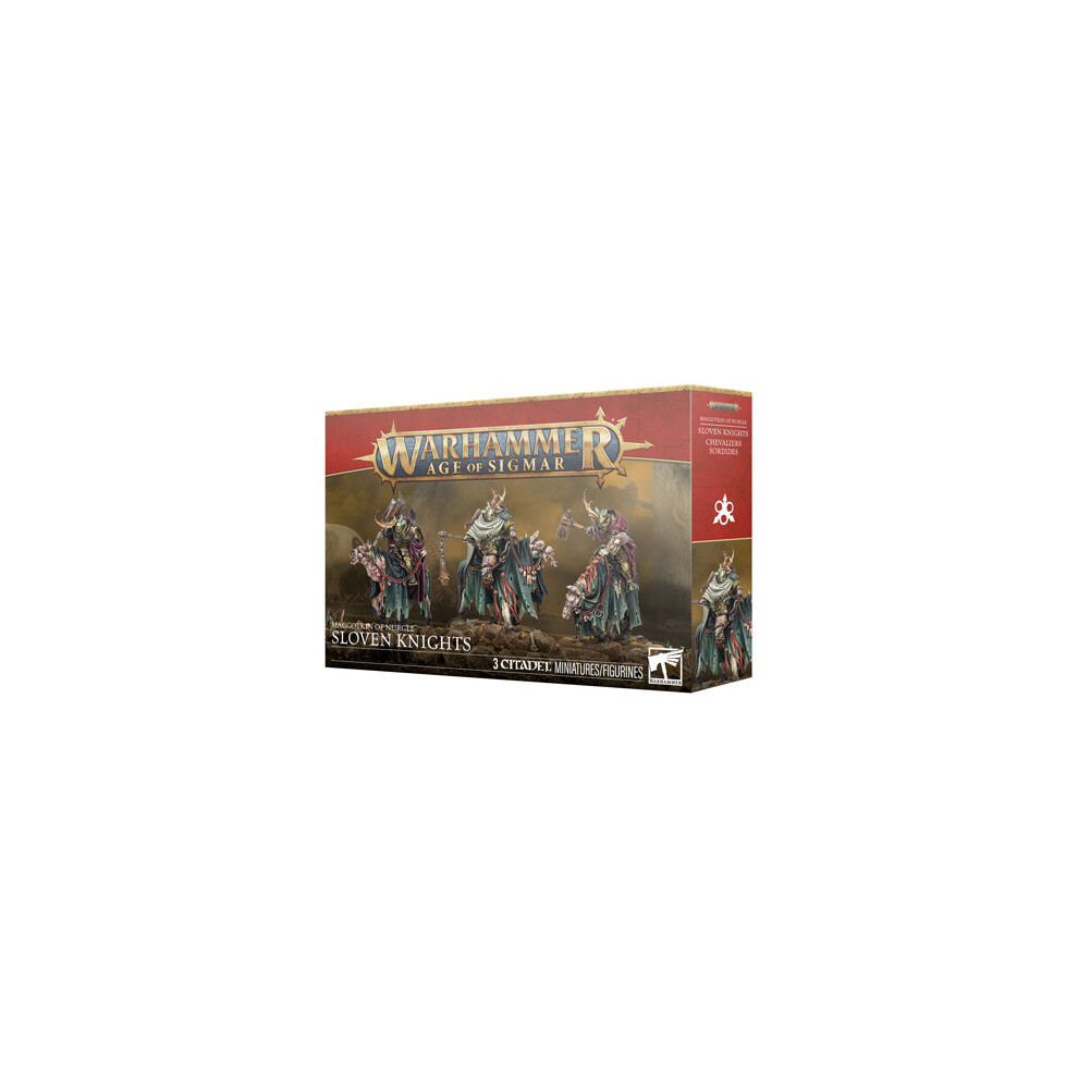 Games Workshop Maggotkin Of Nurgle: Sloven Knights - Tabletop Miniatures Wargame Dark