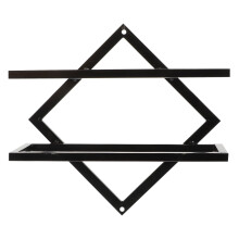 Wall Mounted Wine Rack RustResistant Metal Bottle Holder for Kitchen Bar SpaceSaving Display