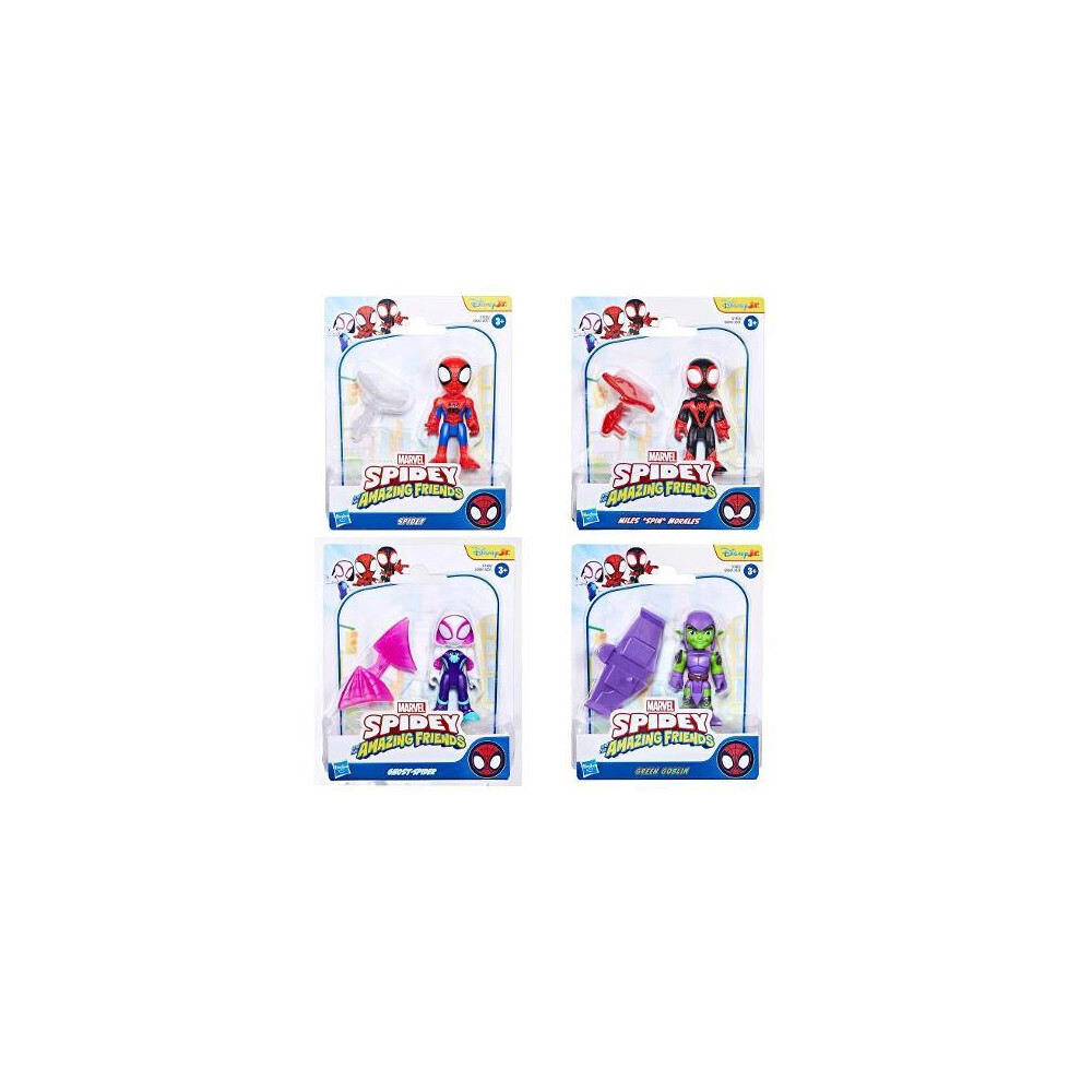 Hasbro Spidey And His Amazing Friends 3" Figure And Accessory - Assorted