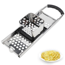 Stainless Steel Spaetzle Maker with Comfort Grip Handle, German Egg Noodle Press for Pots and Pans