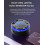 Waterproof Bluetooth Shower Speaker IPX7 Floatable with LED Clock, 360 Stereo, Suction Cup, Red 5