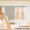 Wooden Gnocchi Board Set 2 Pcs Pasta Making Tools for Precise Shaping with Ergonomic Grip 2