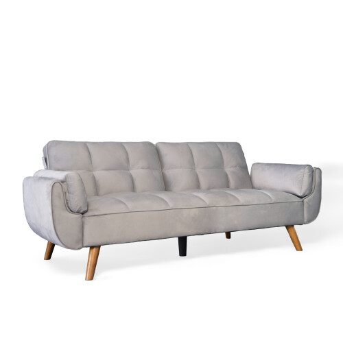 Luxury Life Ashby Velvet 1629 Light Grey