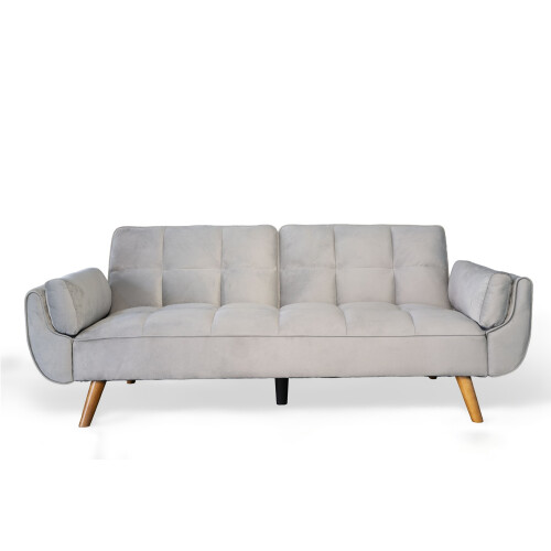 Luxury Life Ashby Velvet 1629 Light Grey 1