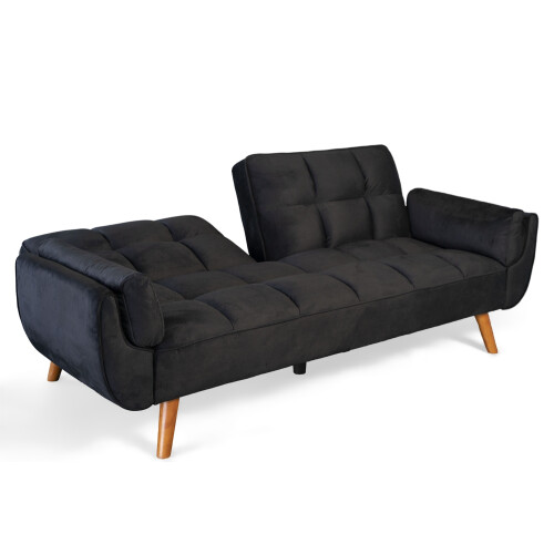 Luxury Life Ashby Velvet 1629 Black 2