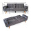 Luxury Life Ashby Velvet 1629 Dark Grey 8