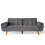 Luxury Life Ashby Velvet 1629 Dark Grey 2