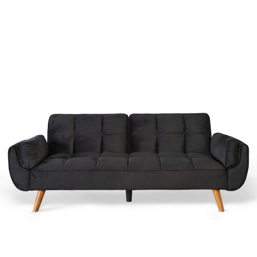 Luxury Life Ashby Velvet 1629 Black 1