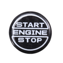 Carbonfaser-Auto-Start-Motor-Stopp-Tastenfeld-Innenverkleidung für Mustang 2024 Brandneues Autozubehör
