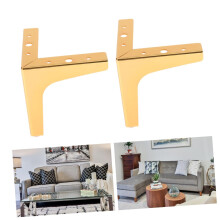 4pcs Furniture Support Legs Metal Sofa and Cabinet Feet Easy Installation Stable Durable Design
