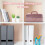 Glitter  &  Tool Storage Box,3-Layer Stackable Carry Tackle Box Sewing Box Organizer for Art 10
