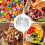 20 PCS Snack Containers with Lid Leakproof Dipping Containers with 2 Compartments Reusable Snack Containers 2