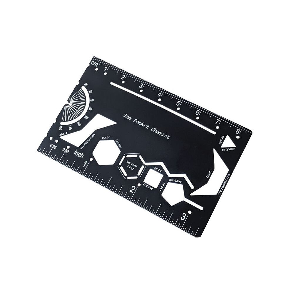 Pocket Chemist: Organic Chemistry Stencil Drawing Template Small Metal ...