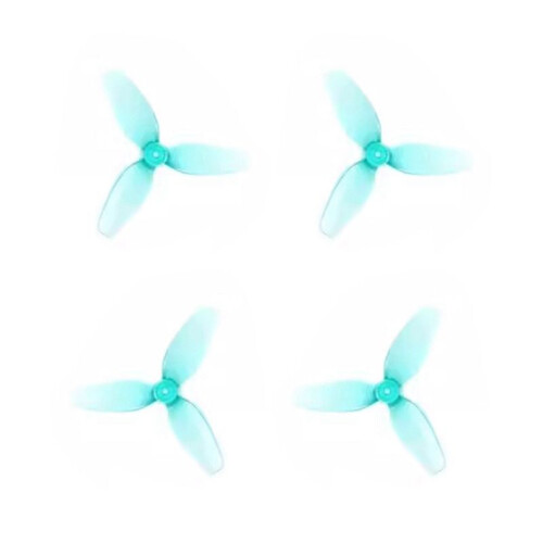 1,2x0,9x3 1,22 Polegadas Hélice 3 Pás PC FPV Hélice 1 mm Eixo para RC FPV Drones Peças DIY A 1
