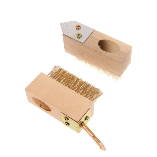 Adjustable Manual Weeding Tool - Wire Brush for Neat and Clean Terraces, Decks & Sidewalks 2