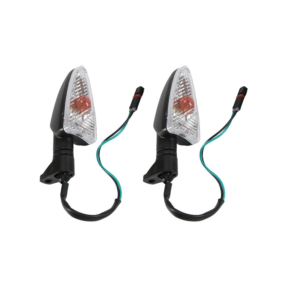 1 Pair Clear Motorcycle Turn Signal Lamp Indicator For Daytona 675R 2011-2015 Tiger 800Xc 2011-2015 Light 4711483338356