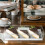 Rectangular Serving Tray with Lid Marbleized Grain Rectangular Cake Stand Acrylic Cake Holder Rectangle Pastry Display 3