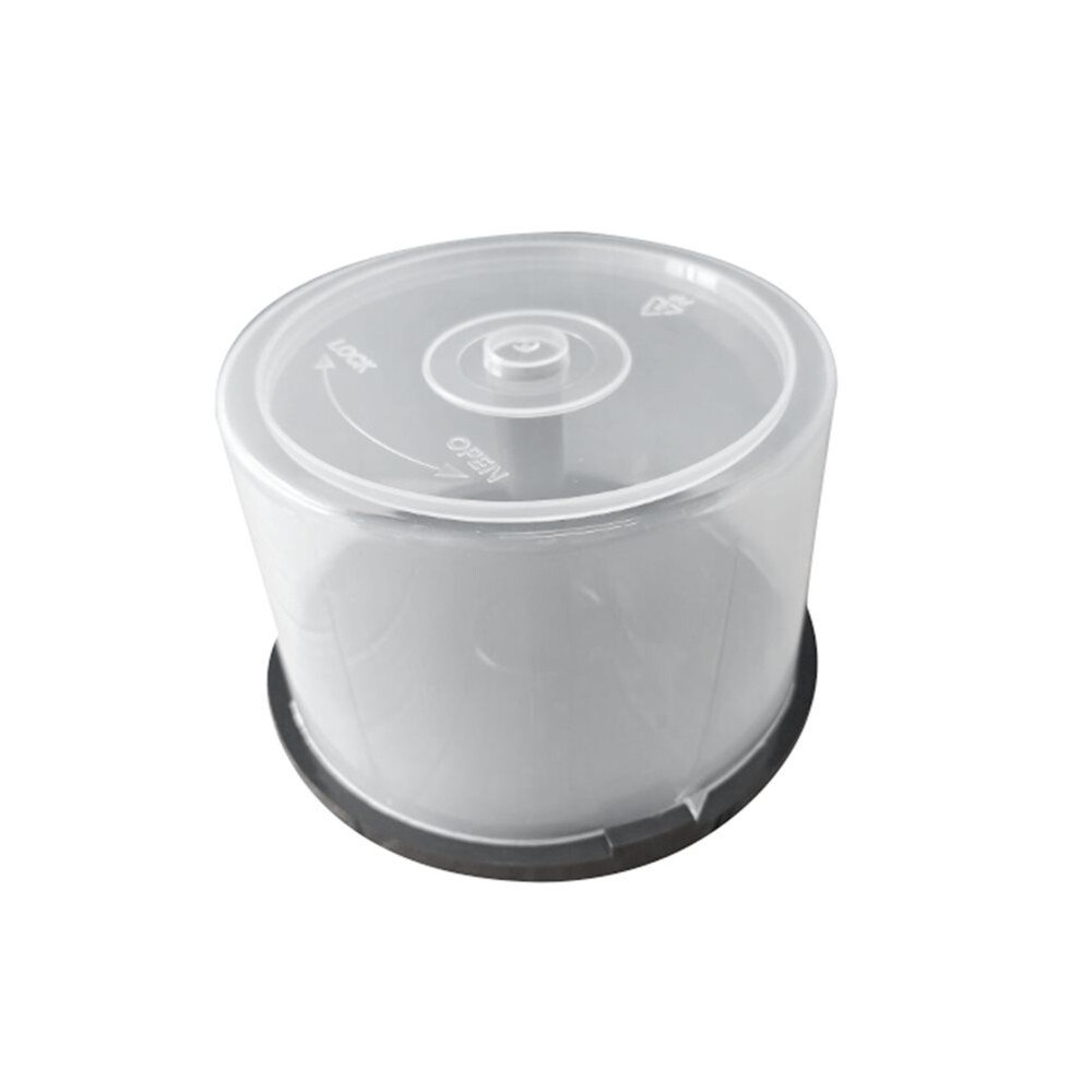 1Pcs Large Capacity Cd/Dvd Storage Container Clear Plastic Dvd Holder Compact Disk Organizer Space-Saving Design 4713630042574