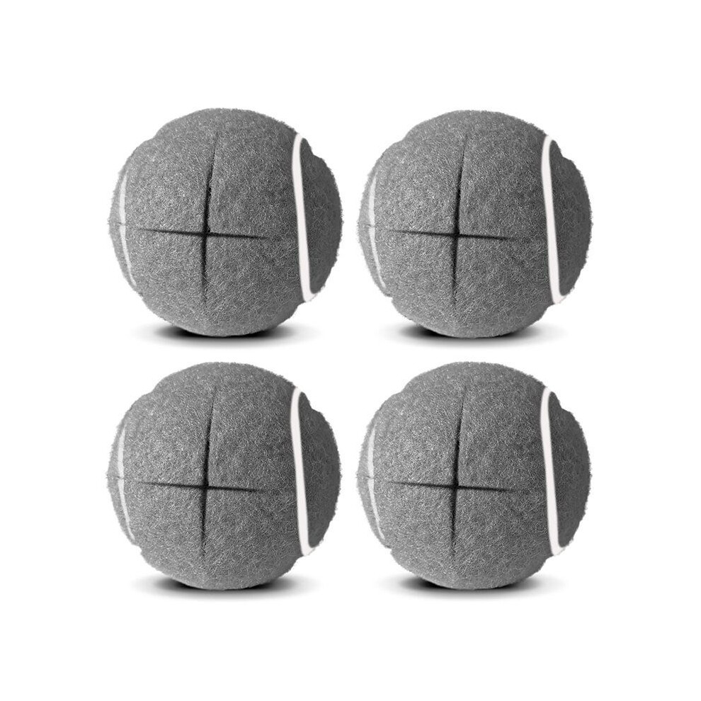 Kepptory 4Pcs Precut Tennis Balls For Walkers, Glides, Universal Fit For Most Walkers & Furniture Legs, Easy Installation