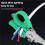 Professional Spring-Loaded Wire Stripper Crimper Tool with Electrical Cutter for Terminal Crimping Trimming Home DIY Use 9
