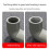 Pipe Threader Kit Internal Thread Opener Pvc Plastic Pipe Electric Manual Tool 1/2 Inch 3/4 Inch PVC Thread Making Tool 3