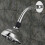 Adjustable Shower Head Extension Arm Stainless Steel 360 Rotatable Telescoping Silver 1 Pack 3
