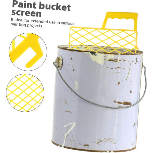 Plastic Paint Roller Tray with Grid Set for Even Paint Distribution and EasyClean Home Renovation 1