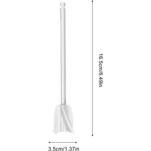 Resin Mixer Paddle for Drill with Bubble Mixing, Epoxy Mixer Attachment for MultiProject Use 1