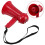 4Pcs Red Plastic Megaphone Loud Portable Wedding Prop 11