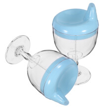 2Pcs Baby Sippy Cups Stable Base Spill Proof Toddler Cups