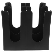 2Pcs Black Plastic Cup Holder Paper Cup Dispenser for Coffee Station