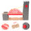 Wood Train Set Bridge Accessory Safe Durable Toy Track Piece 11