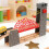 Wood Train Set Bridge Accessory Safe Durable Toy Track Piece 5