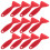 60Pcs Red Plastic Ice for Freezer Refrigerator Cleaning Tool 2