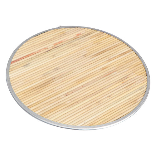 1pc non-stick dumpling storage tray sorghum rod round