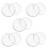 25Pcs Clear Fillable Christmas Baubles Hangable Tree Decorations 1